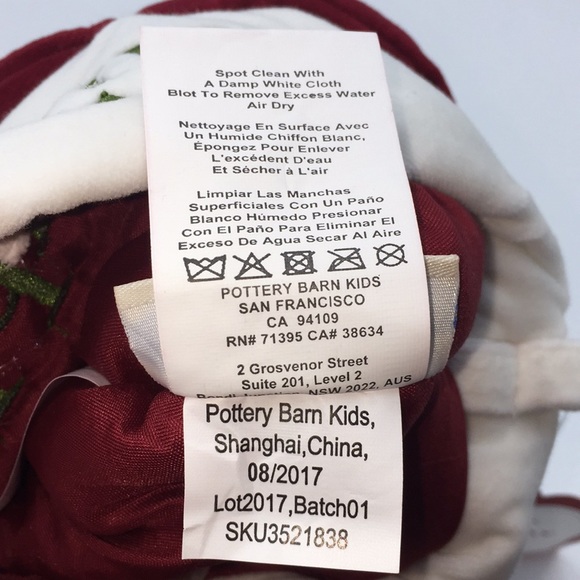 Pottery Barn Snowman Christmas Stocking “Philipp” - Picture 11 of 15